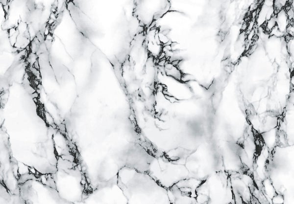 Revêtement Adhésif Marbre, Blanc, 2 M X 0.45 M