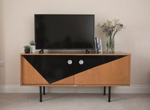 Revêtement Adhésif Uni Laqué, Noir, 2 M X 0.67 M