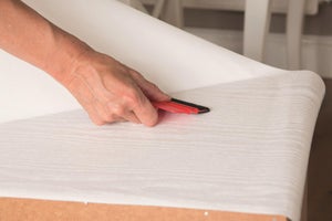 Revêtement Adhésif Bois, Blanc, 2 M X 0.67 M