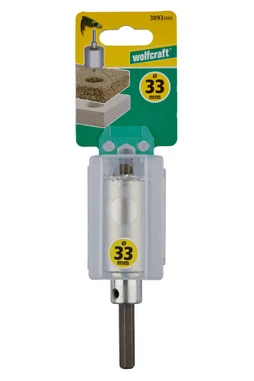 Trépan Parpaing Multimatériau, Diam.Trépan De 20 À 40 Mm Wolfcraft