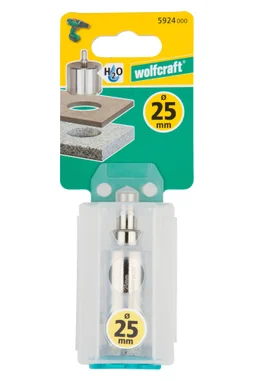 Trépan Diamant Carrelage P45, Diam.25 Mm Wolfcraft