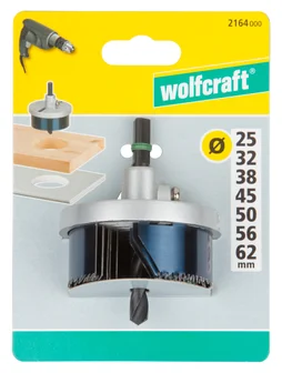 Scie Cloche Multimatériau, Diam. 25 À 62 Mm Wolfcraft