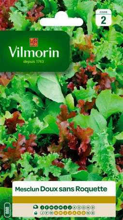 Mesclun doux sans roquette VILMORIN 7.5 g