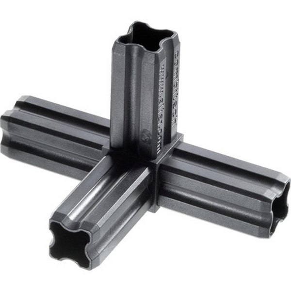 Connecteur Pvc Mat, L.23.5 Mm, Diam.20.5 Mm