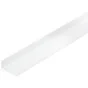 Cornière inégale pvc mat, L.1 m x l.2 cm X h.1 cm