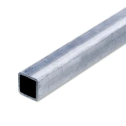 Tube Carré Acier Brut, L.2 M X L.1.2 Cm X H.1.2 Cm