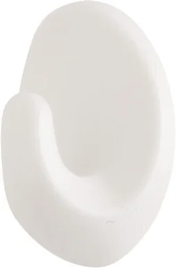 Lot de 2 crochets adhésif, 3M, blanc 0.6 kg