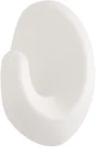 Lot de 2 crochets adhésif, 3M, blanc 0.6 kg