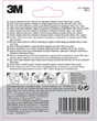 Lot de 2 crochets adhésif, 3M argent 0.6 kg