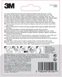Lot de 2 crochets adhésif, 3M transparent 0.5 kg