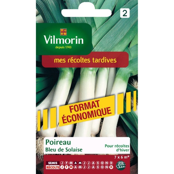 Poireau Bleu De Solaise Vilmorin 12 G