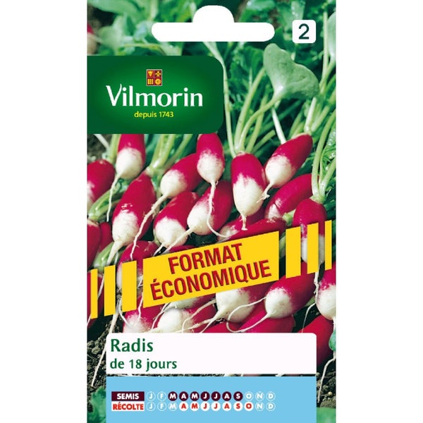 Radis De 8 Jours Vilmorin 30 G