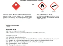 Consigne de gaz propane cube 5 kg