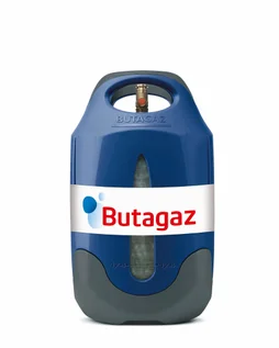 Bouteille vide de gaz butane (sans gaz), VISEO, 10 kg