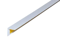 Cornière Égale Pvc Mat, L.2.5 M X L.2 Cm X H.2 Cm