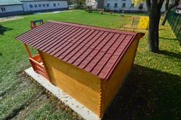 Faîtière Pour Plaque Easytuile Rouge, L.0.91 M