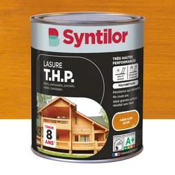 Lasure SYNTILOR THP 8 ans chêne clair satiné 1 L