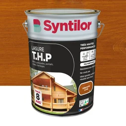 Lasure SYNTILOR THP 8 ans chêne moyen satiné 5 L