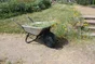 Brouette acier galvanisé Clipso excellium roue gonflée HAEMMERLIN, 100 l