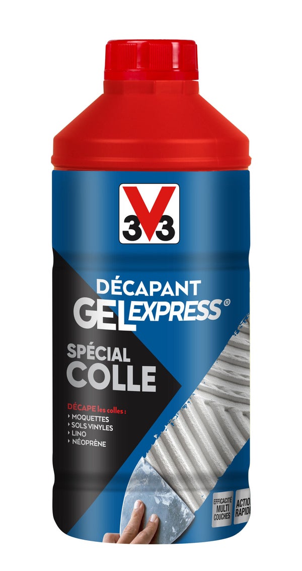 Décapant Colle V33 Gel Express, 1 L