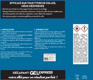 Décapant Colle V33 Gel Express, 2 L