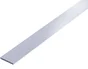 Plat aluminium anodisé, L.1 m x l.4 cm