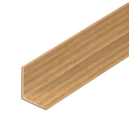 Cornière Inégale Pvc Mat, L.1 M X L.1.3 Cm X H.1 Cm
