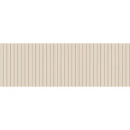 Carrelage mur intérieur effet relief strié beige Arctic l.30 x L.90 cm ARTENS 