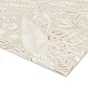 Carrelage mur intérieur effet relief floral beige Arctic l.30 x L.90 cm ARTENS