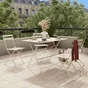 Carrelage sol extérieur effet béton beige Alesia l.33 x L.33 cm ARTENS