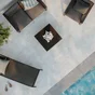 Carrelage sol extérieur effet béton gris Alesia l.33 x L.33 cm ARTENS