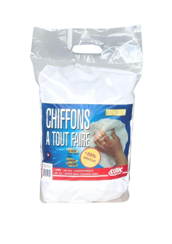 Chiffons Multiusages Coton, COBIC
