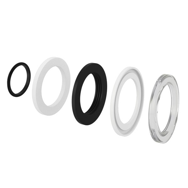 Kit de 5 joints vidage chrome