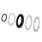 Kit de 5 joints vidage chrome