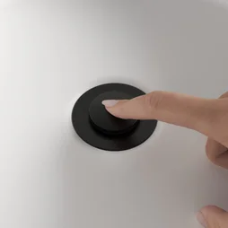 Bonde clic-clac lavabo, diam.42 mm, EQUATION, noir