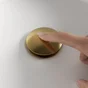 Bonde, clic-clac lavabo, diam.42 mm, EQUATION, doré