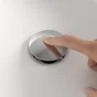 Bonde, clic-clac lavabo, diam.42 mm, EQUATION, noir