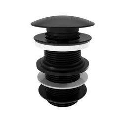 Bonde clic-clac lavabo, diam.42 mm, EQUATION, noir