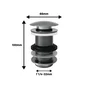 Bonde, clic-clac lavabo, diam.42 mm, EQUATION, chrome