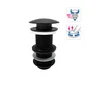 Bonde clic-clac lavabo, diam.42 mm, EQUATION, noir