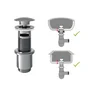 Bonde, clic-clac lavabo, diam.42 mm, EQUATION, chrome