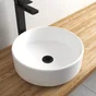 Bonde écoulement libre lavabo, diam.42 mm, EQUATION, noir