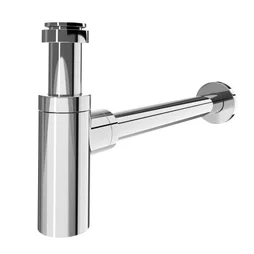 Siphon pour lavabo gain de place diam.32, EQUATION, chrome
