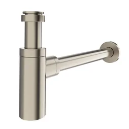 Siphon pour lavabo gain de place diam.32, EQUATION, chrome brosse