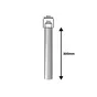 Tube siphon chrome EQUATION