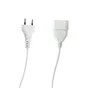 Rallonge menager 6a h03vvf 2 x 0,75 mm 5 metres blanc lexman