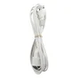 Rallonge menager 6a h03vvf 2 x 0,75 mm 5 metres blanc lexman