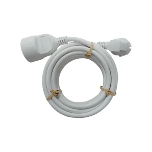 Rallonge menager 16a h05vvf 3g1,5 5 metres blanc lexman