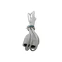 Rallonge menager 6a h03vvf 2 x 0,75 mm 2 metres blanc lexman