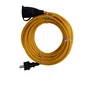 Rallonge de bricolage 16a h07rn-f 3g1,5 ip44 10 metres jaune lexman